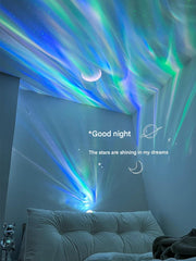 Northern Lights Projection Starry Sky Top Ambient Light Gypsy Bedroom Moon Mood Night Light Birthday Gift