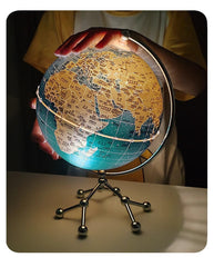 German THONFT Globe 3d Three-dimensional Suspension Light Luxury High-end Living Room Ornament High-end Niche Music Box Gift