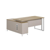 Single Cabinet Desk Space-Saving Office Furniture