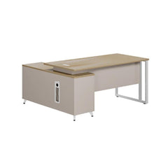 Single Cabinet Desk Space-Saving Office Furniture