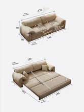 Removable Sofa Bed Multi-functional Folding Dual-purpose Small Apartment Living Room Double Elephant Ear Sofa