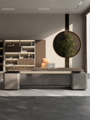 Boss Office Background Cabinet Light Luxury File Cabinet Data Cabinet Simple Modern Bookcase Locker Floor Cabinet Bookshelf