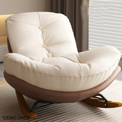 Homelements Lazy Sofa Penguin Rocking Chair with footstool Adult Recliner Adult Living Room Balcony Home Indoor Leisure Rocking Chair with Footrest  Rocking Chair Can Lie Down Can Sleep Home Rocking Chair Dormitory Single Leisure Recliner