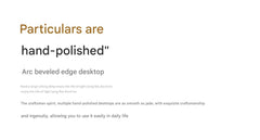 Homelements Professional Business Meeting Desk - Modern & Simple