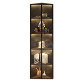 Simple Light Luxury Corner Cabinet Corner Triangle Right Angle Corner Corner Rack Living Room Bedroom Storage Floor Against The Wall