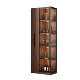 Corner Wine Cabinet Living Room Wall Display Cabinet Triangle Cabinet Household Medieval Style Dining Side Cabinet Locker