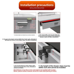 Desktop Extension Board No Punching, Table Lengthened and Widened Extension Board with Drawers Available, Desk Extended Wrench Bracket