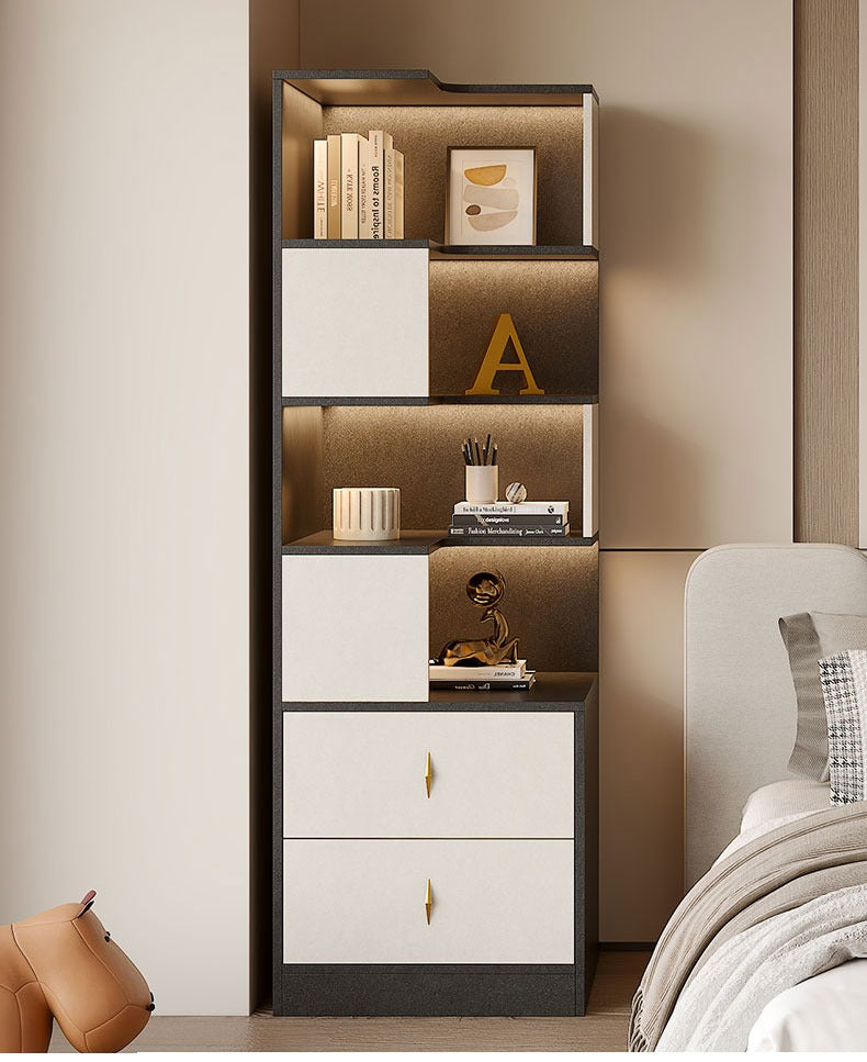 Drawer Light Luxury Corner Cabinet Corner Triangle Right Angle Corner Shelf