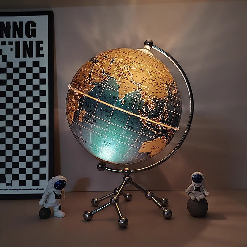 German THONFT Globe 3d Three-dimensional Suspension Light Luxury High-end Living Room Ornament High-end Niche Music Box Gift