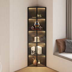 Simple Light Luxury Corner Cabinet Corner Triangle Right Angle Corner Corner Rack Living Room Bedroom Storage Floor Against The Wall