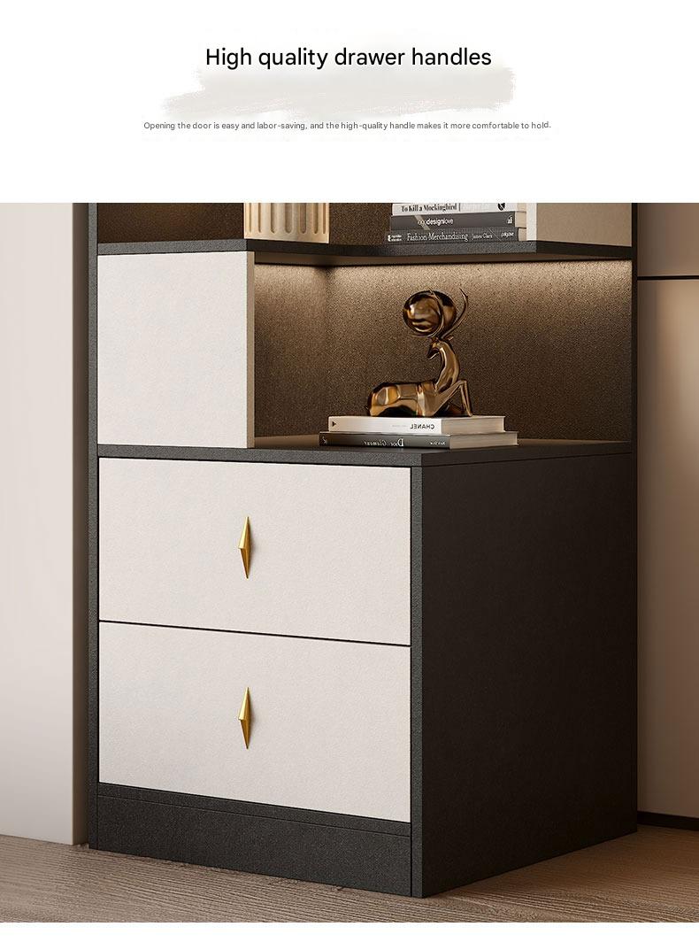 Drawer Light Luxury Corner Cabinet Corner Triangle Right Angle Corner Shelf