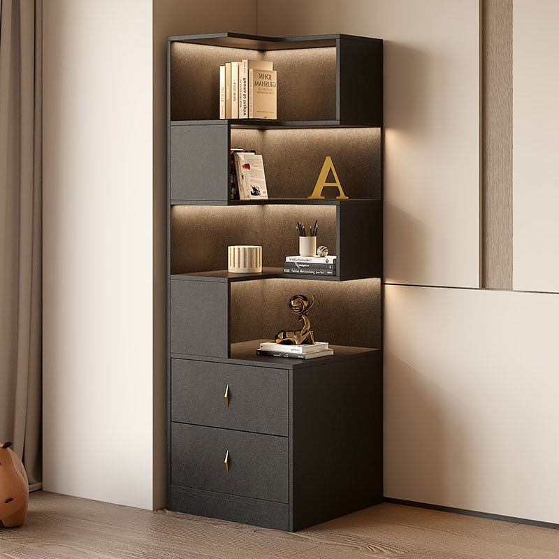 Drawer Light Luxury Corner Cabinet Corner Triangle Right Angle Corner Shelf