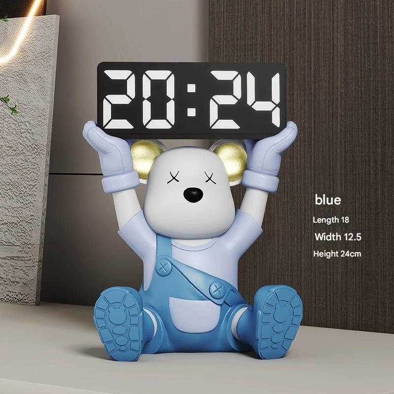 Creative Violence Bear Key Porch Storage Ornament Entry Door Home Desktop Jewelry Housewarming Gift