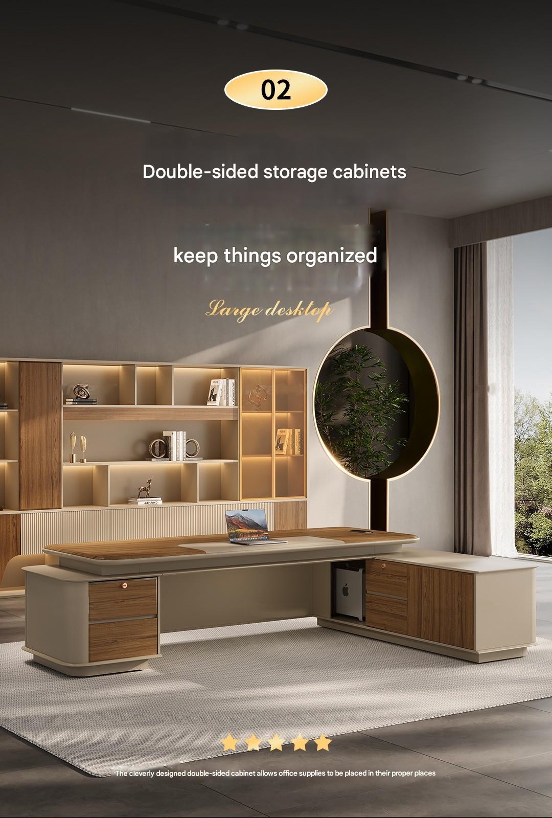 Luxury Executive Desk Sets - Premium Office Desks for CEOs