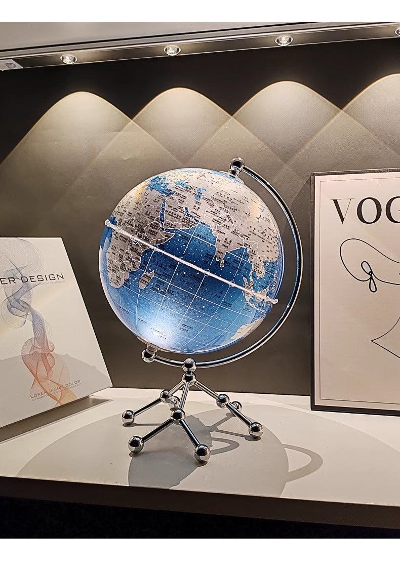 German THONFT Globe 3d Three-dimensional Suspension Light Luxury High-end Living Room Ornament High-end Niche Music Box Gift