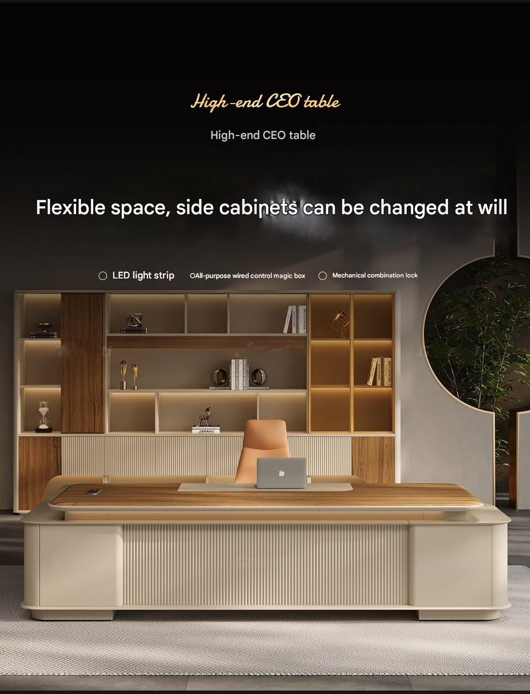 Luxury Executive Desk Sets - Premium Office Desks for CEOs