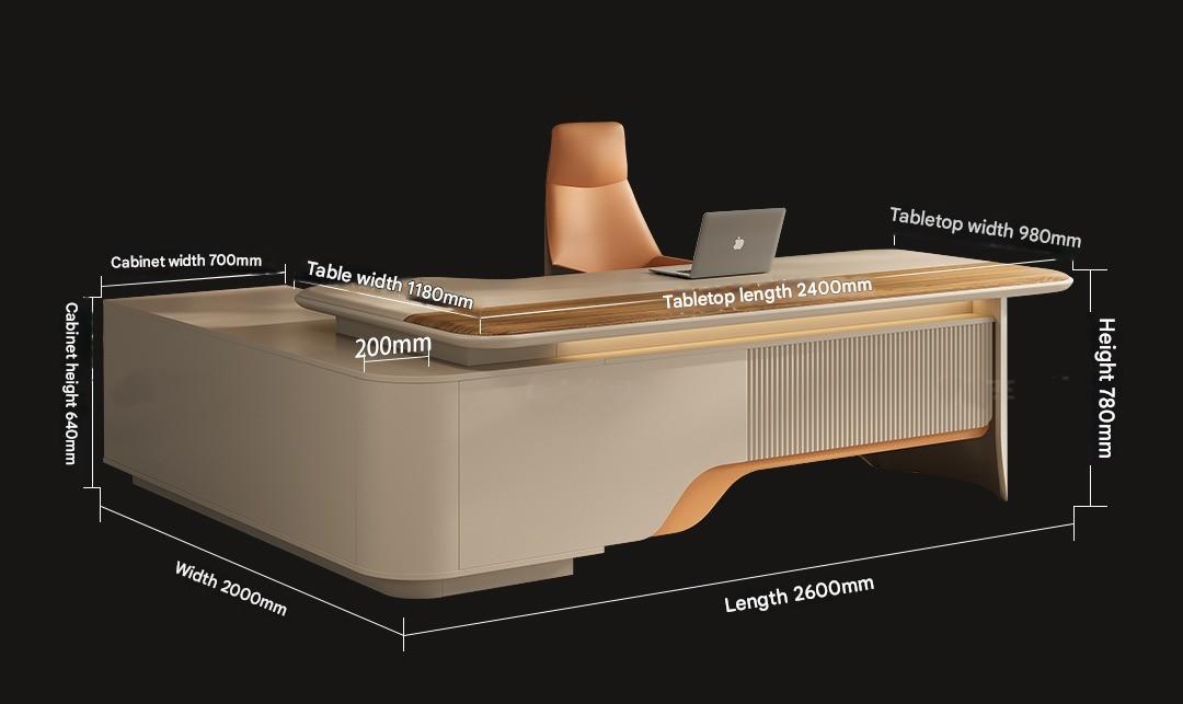 Luxury Executive Desk Sets - Premium Office Desks for CEOs