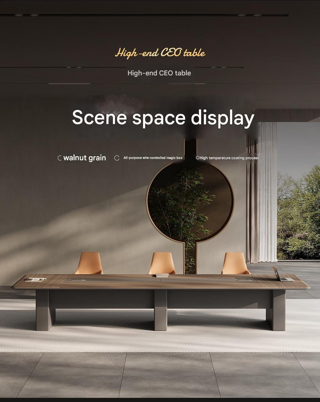 Long Conference Table Long Table Simple Modern Large Reception Table Negotiation Training Table