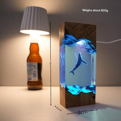 Diver Ocean Wind Deep Sea Exploration Bedroom Decoration Birthday Gift Bedside Atmosphere Night Light Tabletop Ornament