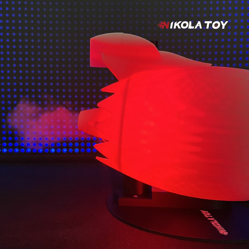 New desktop turbofan aircraft engine creative fan humidification spray with light desktop turbofan technology