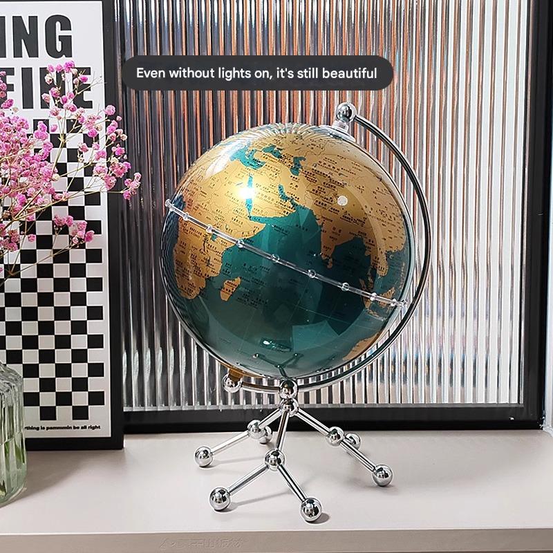 German THONFT Globe 3d Three-dimensional Suspension Light Luxury High-end Living Room Ornament High-end Niche Music Box Gift