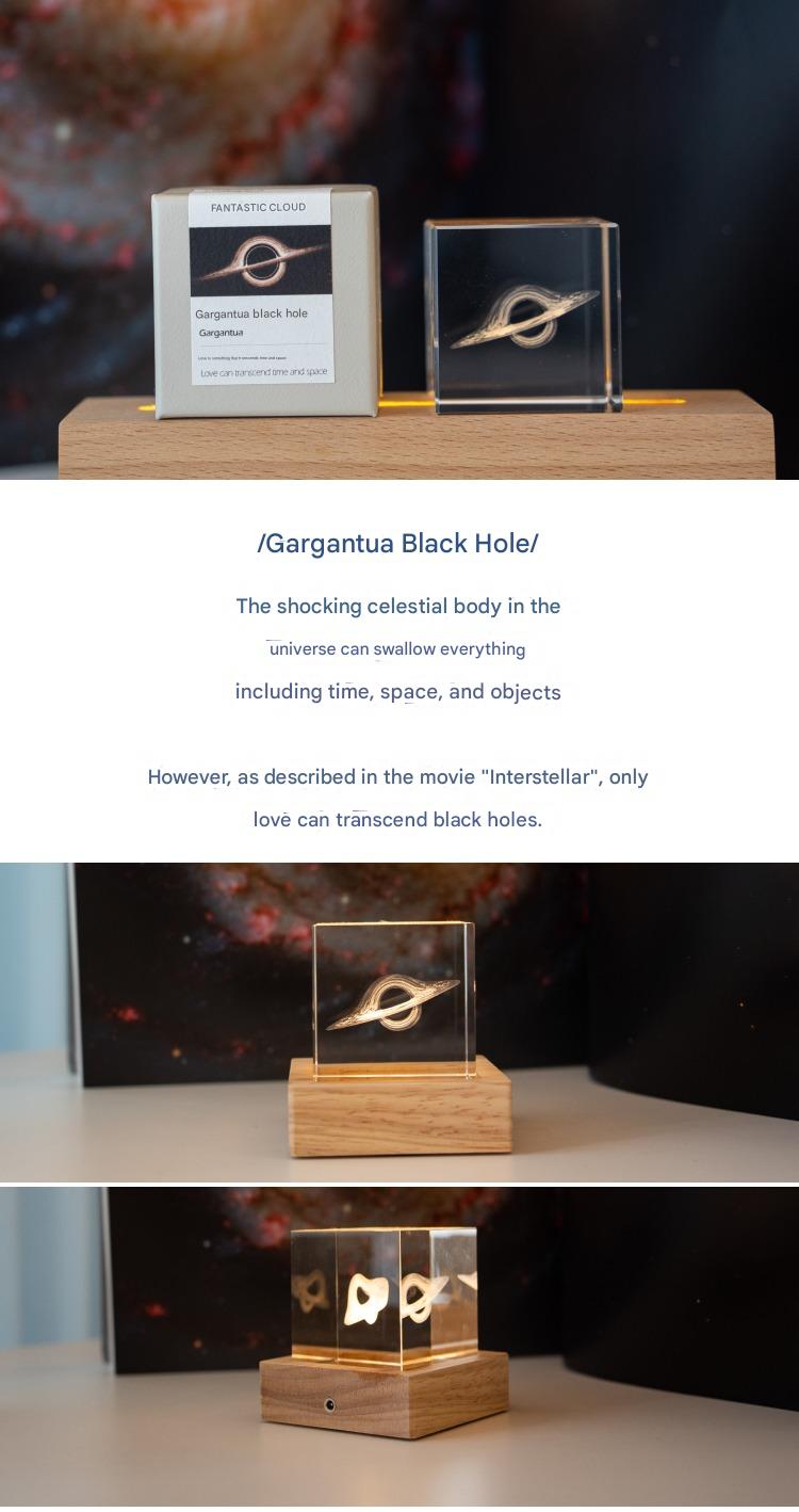 Wonderful Cloud Black Hole Creative Desktop Ornament Birthday Gift for Boys and Students Niche Senior Graduation Gift