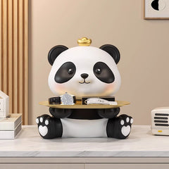 German Panda Key Storage Entrance Ornament Entry Shoe Cabinet Desktop Decoration Living Room Home Housewarming Gifts