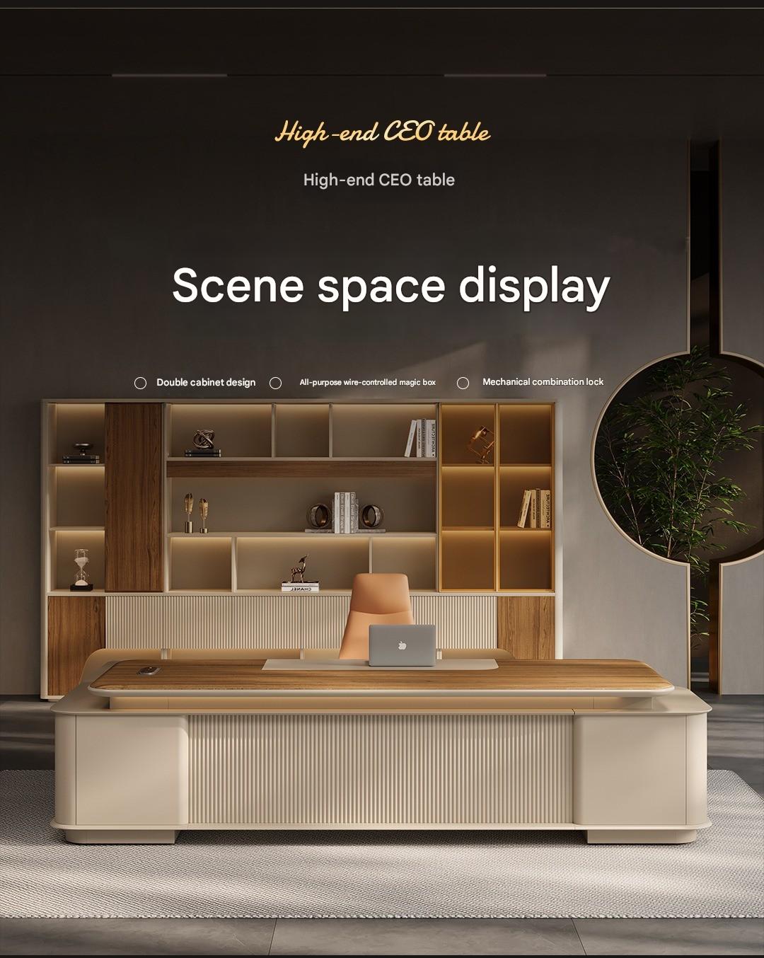 Luxury Executive Desk Sets - Premium Office Desks for CEOs