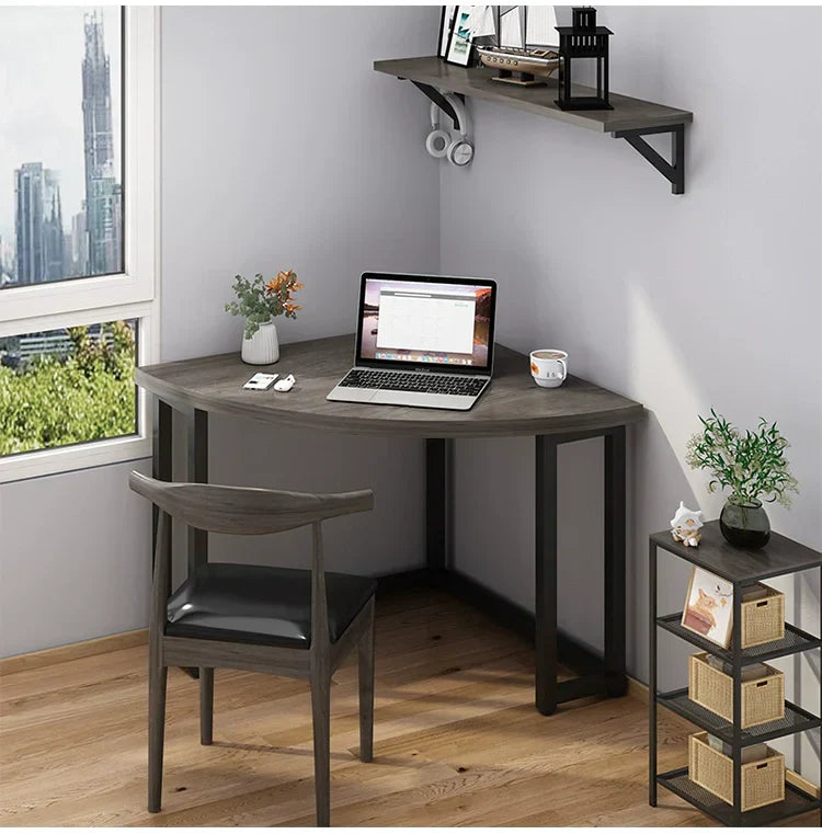 Computer Desk Corner Desk Desk Triangle Table for Small Apartment