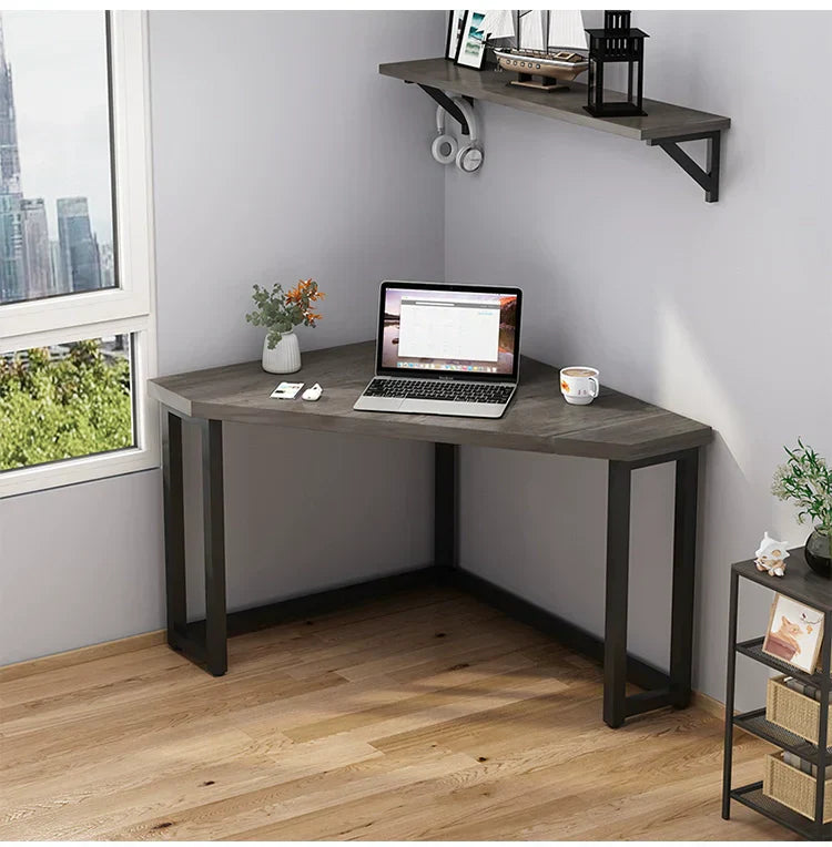 Computer Desk Corner Desk Desk Triangle Table for Small Apartment