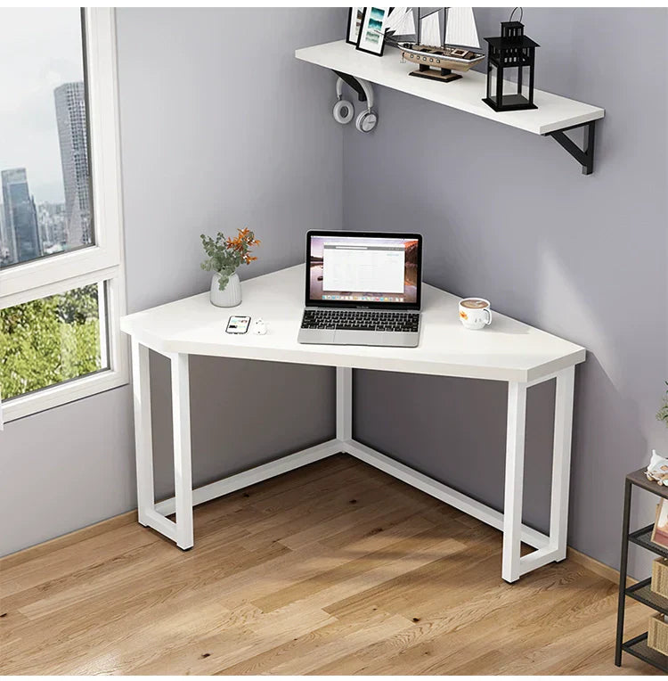 Computer Desk Corner Desk Desk Triangle Table for Small Apartment