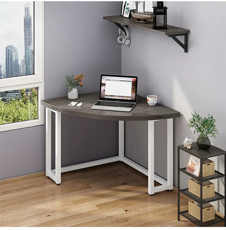 Computer Desk Corner Desk Desk Triangle Table for Small Apartment