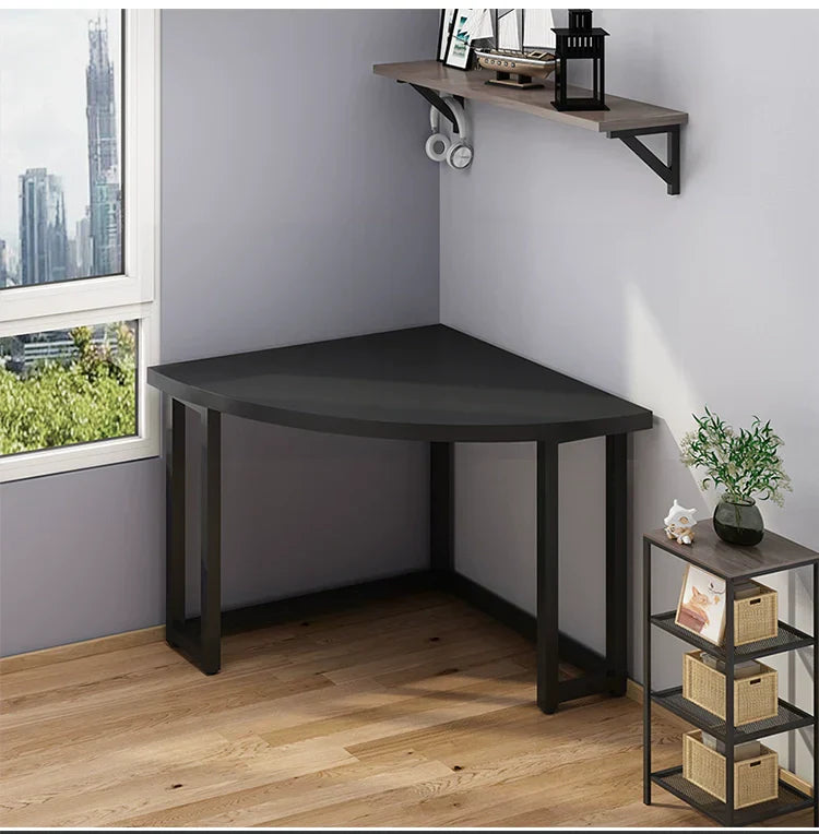 Computer Desk Corner Desk Desk Triangle Table for Small Apartment