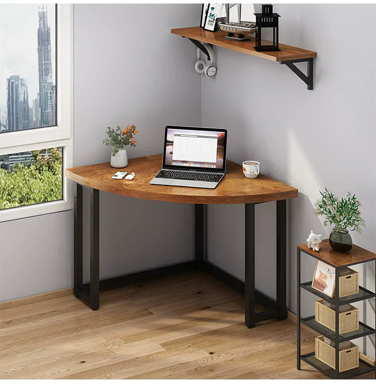 Computer Desk Corner Desk Desk Triangle Table for Small Apartment