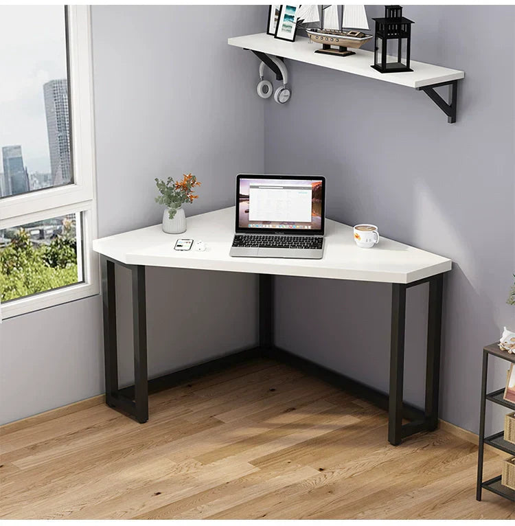 Computer Desk Corner Desk Desk Triangle Table for Small Apartment