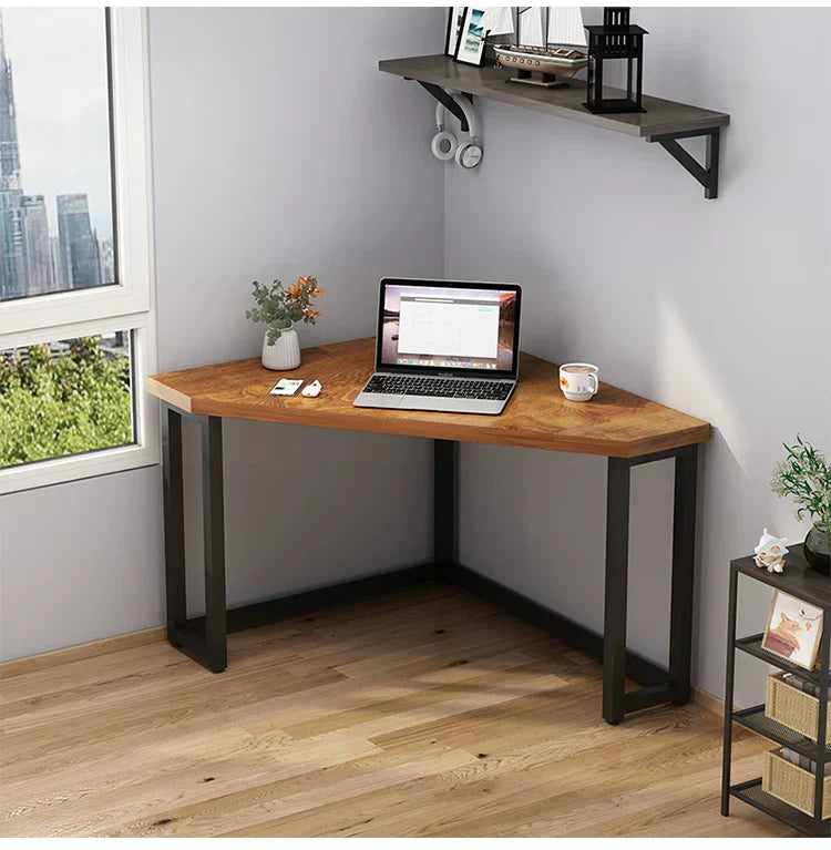 Computer Desk Corner Desk Desk Triangle Table for Small Apartment