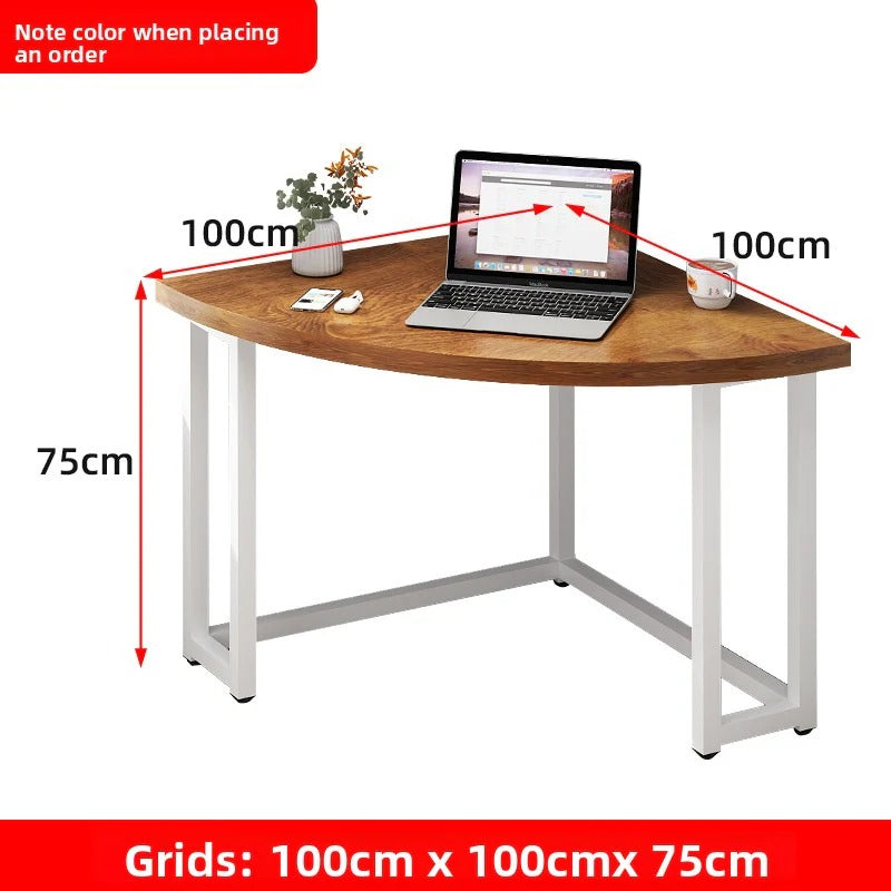 Computer Desk Corner Desk Desk Triangle Table for Small Apartment