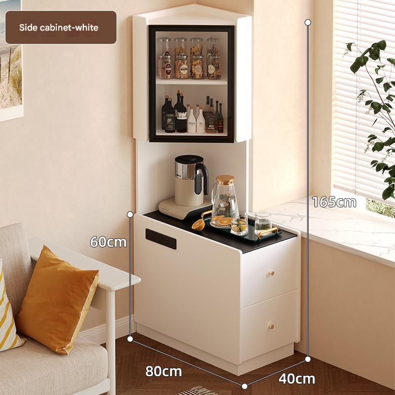 Corner locker wall corner bedside storage cabinet living room corner tea table corner cabinet next to sofa side cabinet locker