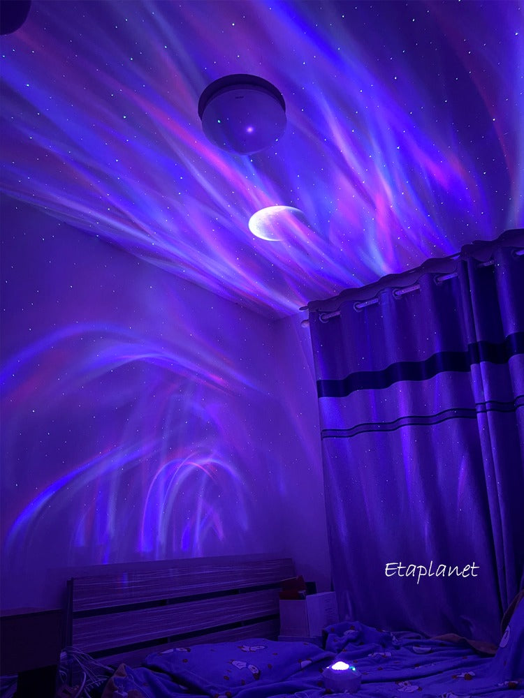 Northern Lights Projection Starry Sky Top Ambient Light Gypsy Bedroom Moon Mood Night Light Birthday Gift