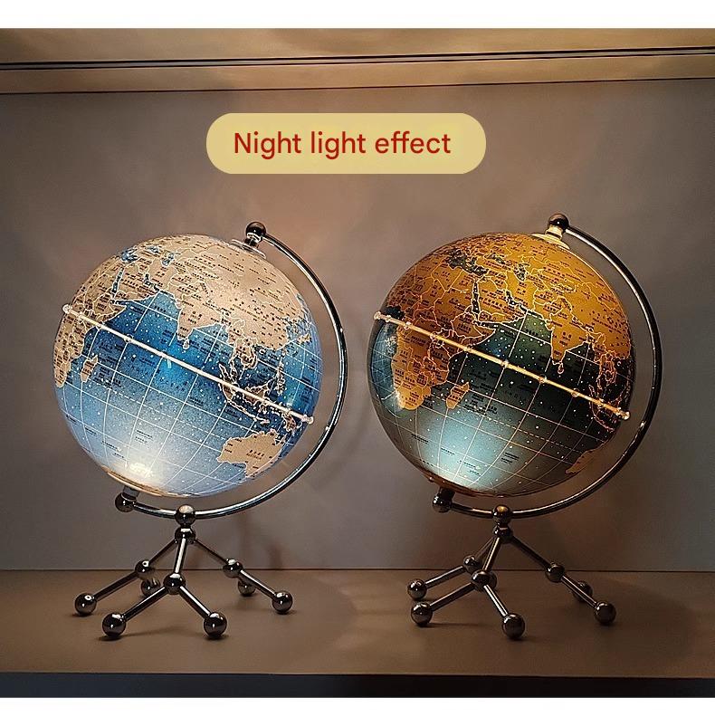 German THONFT Globe 3d Three-dimensional Suspension Light Luxury High-end Living Room Ornament High-end Niche Music Box Gift