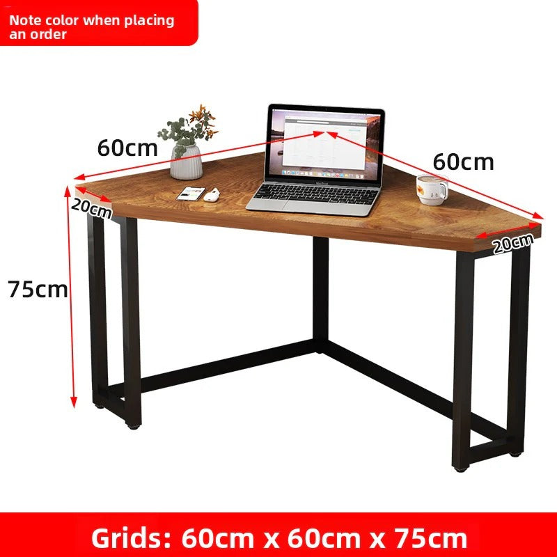Computer Desk Corner Desk Desk Triangle Table for Small Apartment