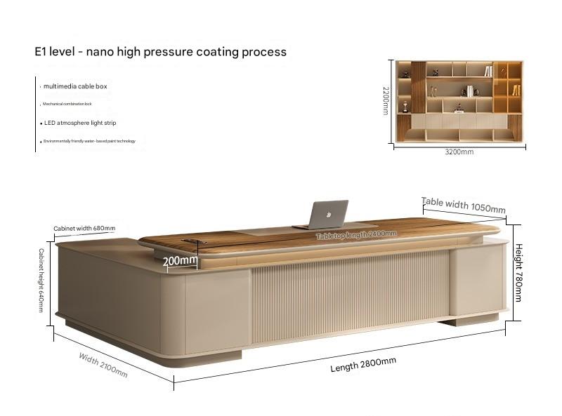 Luxury Executive Desk Sets - Premium Office Desks for CEOs