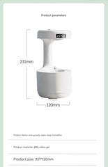 Cool Anti-gravity Flowing Water Ornament Living Room Office Desktop Decoration Ornament Room Home High-end Niche Opening