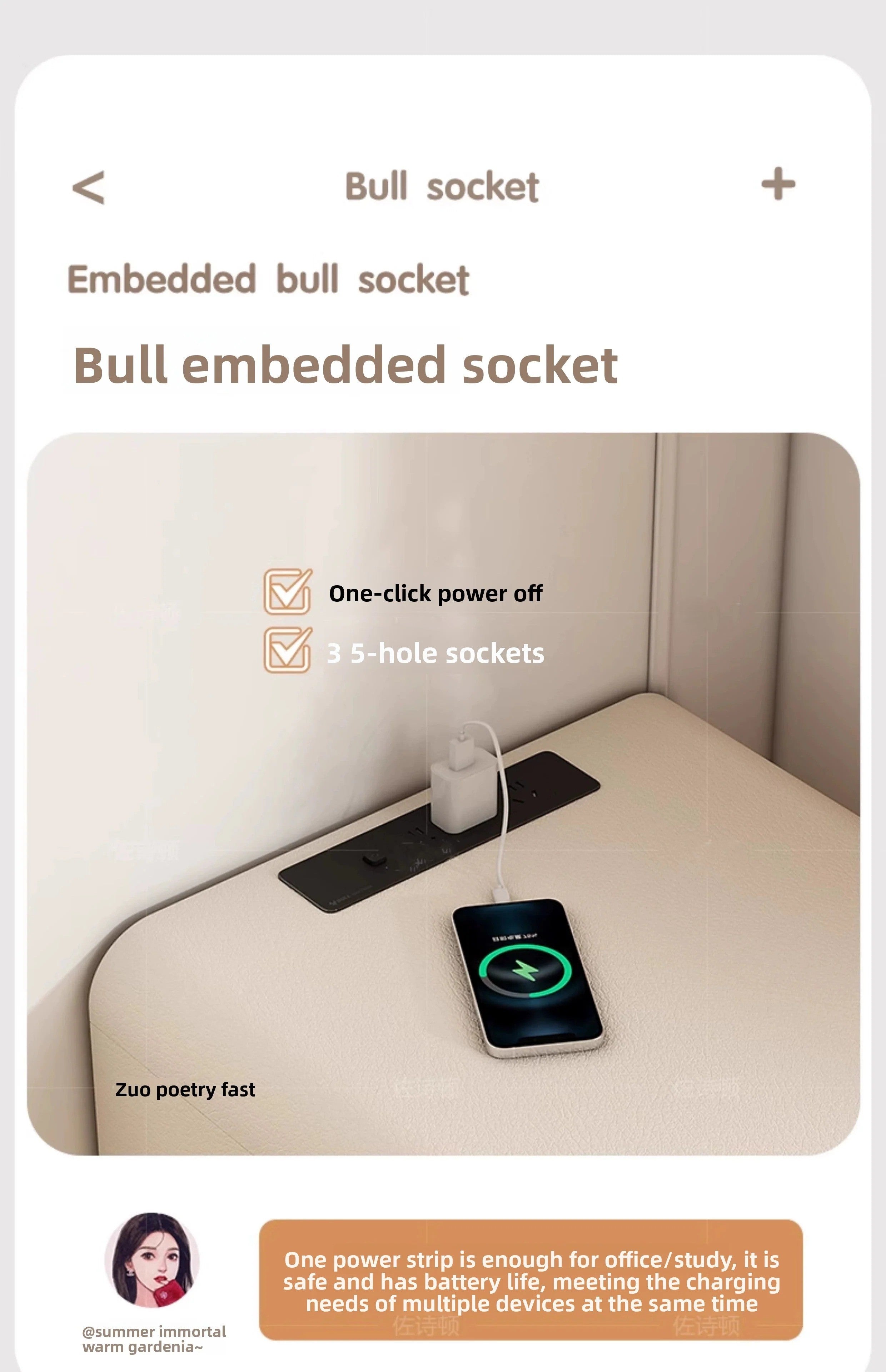 Cream wind pull foldable solid wood desk bookcase integrated bedroom bedside invisible retractable computer desk locker
