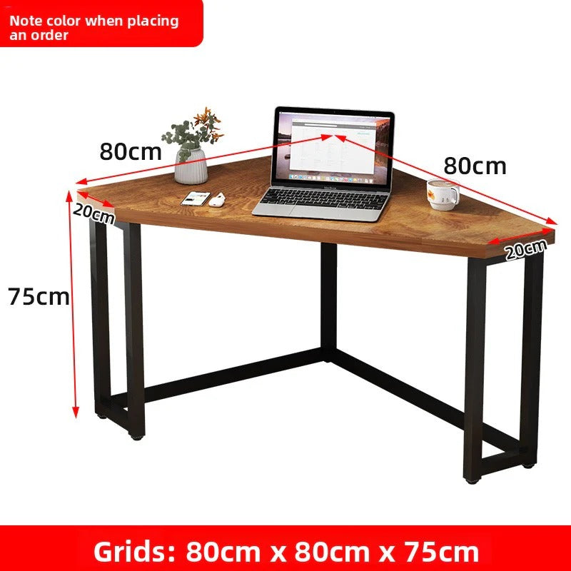 Computer Desk Corner Desk Desk Triangle Table for Small Apartment