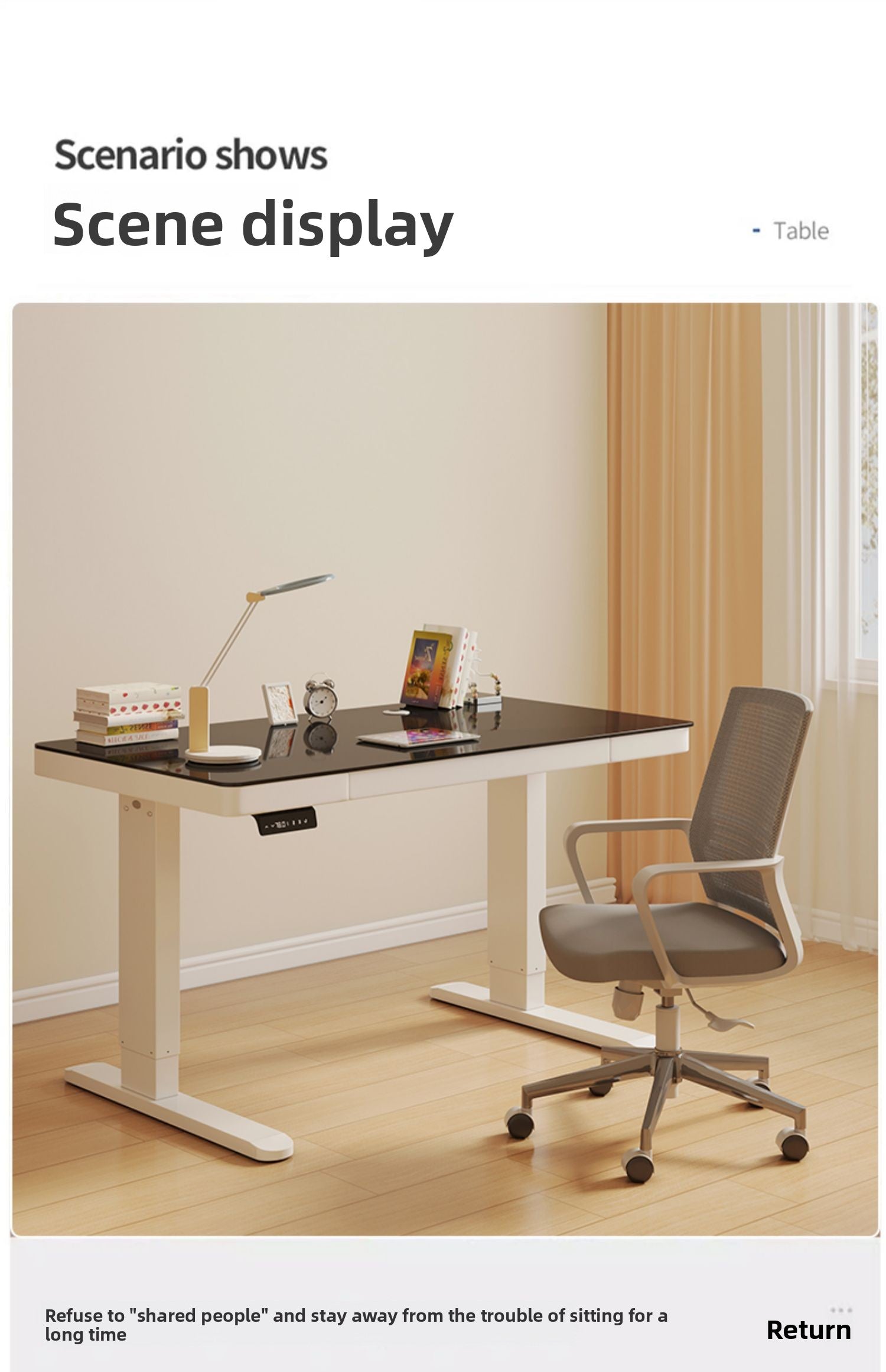 Solid wood electric lifting table computer table household with drawers desk study table e-sports table desk workbench