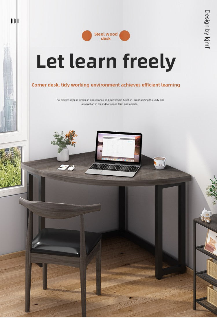 Computer Desk Corner Desk Desk Triangle Table for Small Apartment