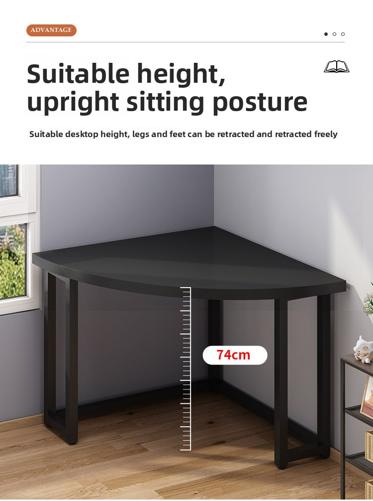 Computer Desk Corner Desk Desk Triangle Table for Small Apartment